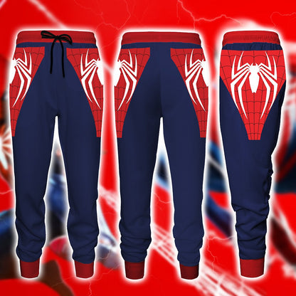 Spider-Man Cosplay PS4 New Look Jogging Pants Version 2