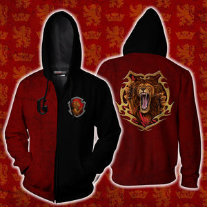 A Gryffindor Would Die For You Harry Potter Zip Up Hoodie