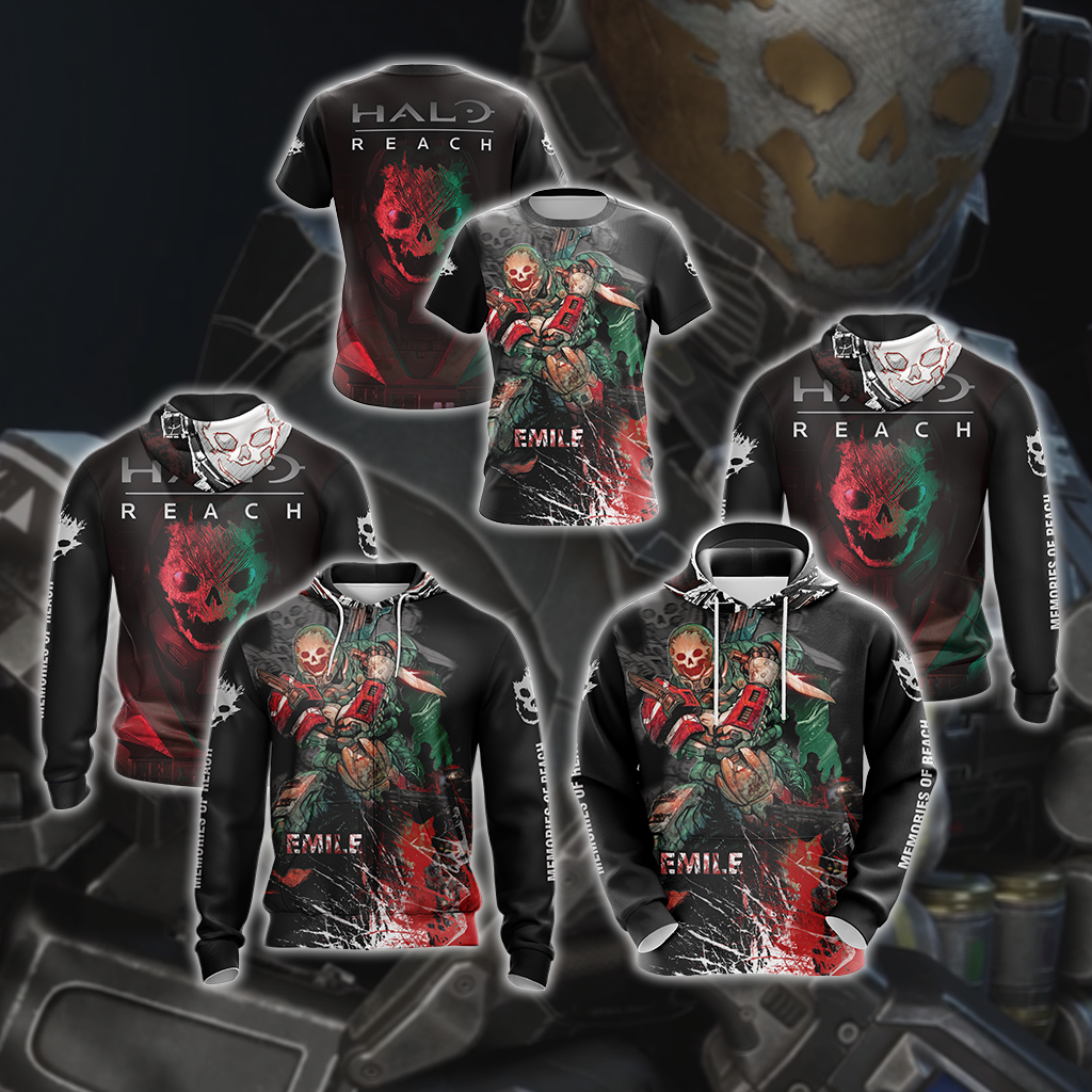 Halo - Emile Unisex 3D T-shirt