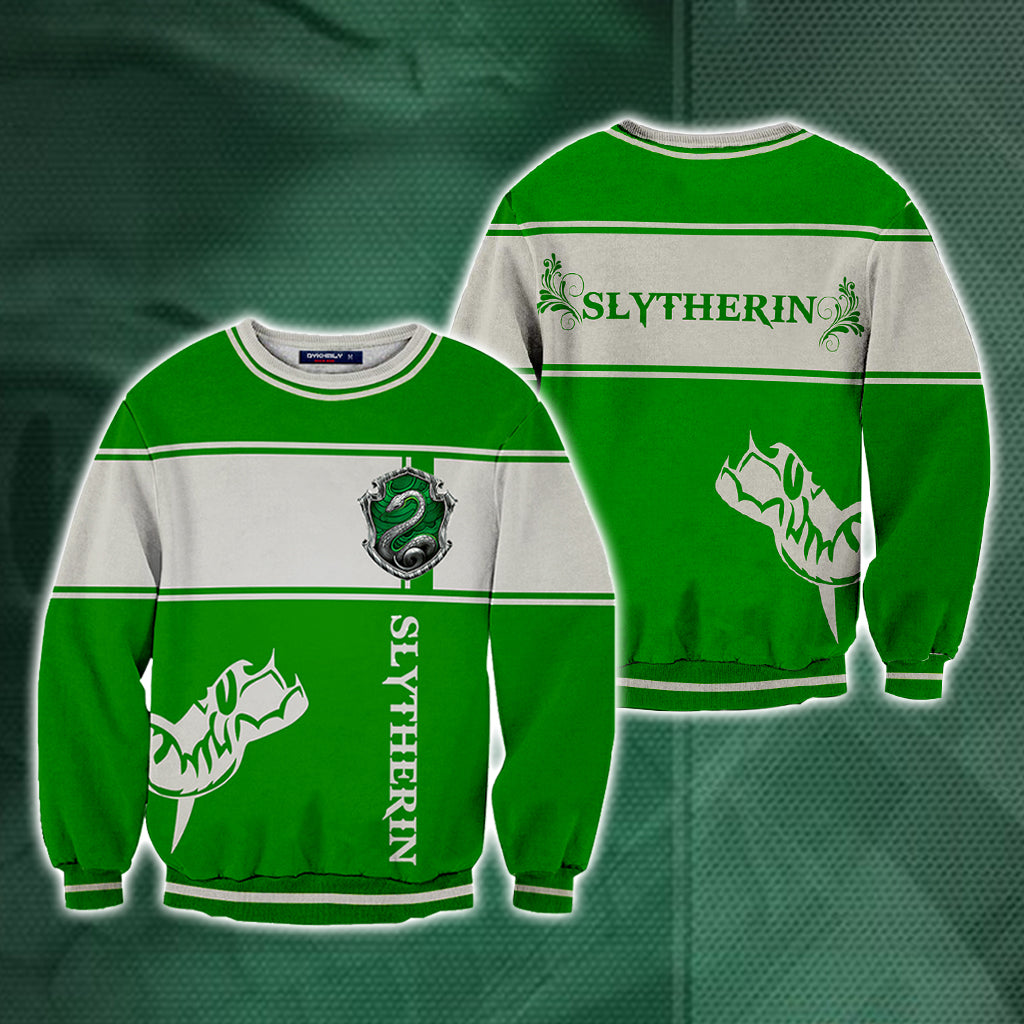 Slytherin Harry Potter 3D Sweater