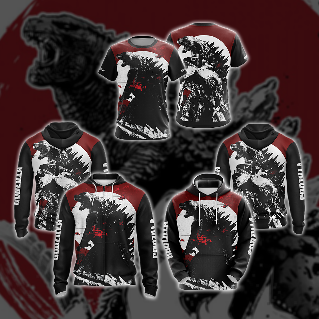 Godzilla New Unisex 3D T-shirt
