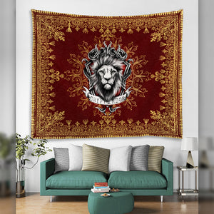 Mandala The Gryffindor Lion Harry Potter 3D Tapestry