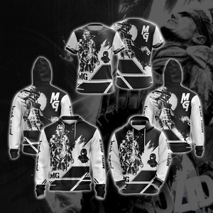 Metal Gear Unisex 3D Hoodie