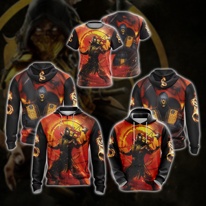 Mortal Kombat Unisex Zip Up Hoodie Jacket