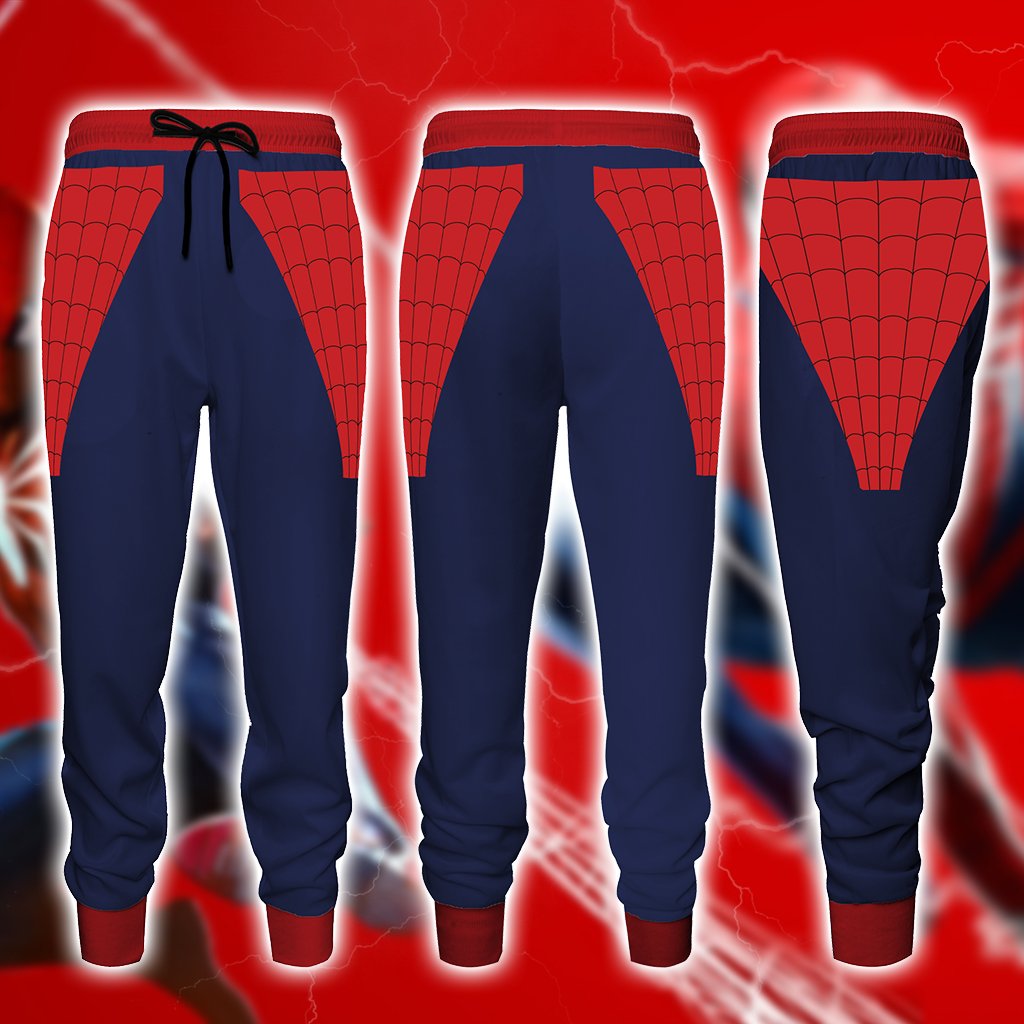 Spider-Man Cosplay PS4 New Look Jogging Pants Version 1