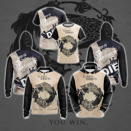 Game Of Thrones New Look Unisex Zip Up Hoodie Jacket