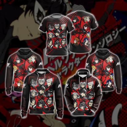 Persona 5 - Character Unisex 3D T-shirt
