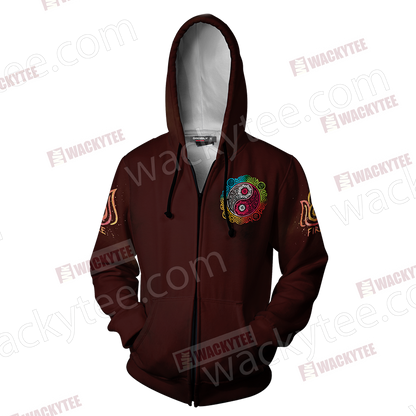 Avatar: The Last Airbender Firebending Zip Up Hoodie Jacket