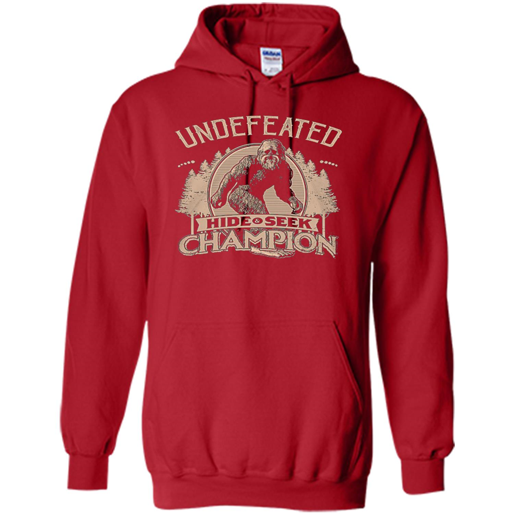 Undefeated Hide Seek Champion T-shirt Red