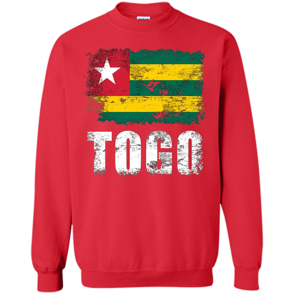 Togo Flag T-Shirt Togolese Republic T-shirt Red