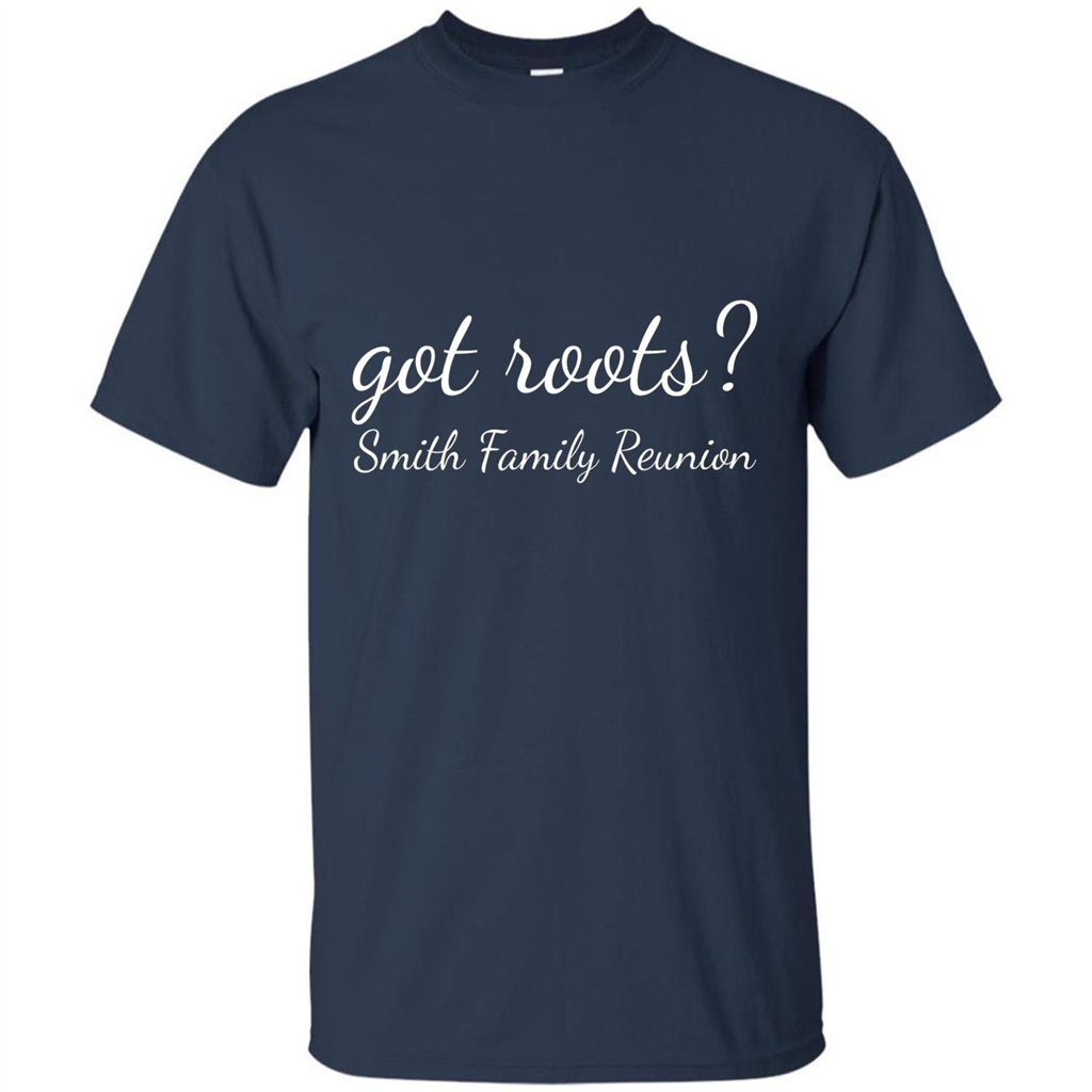 Smith Family Reunion Got Roots T-shirt Navy