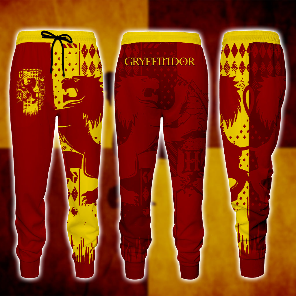 Quidditch Gryffindor Harry Potter Jogging Pants