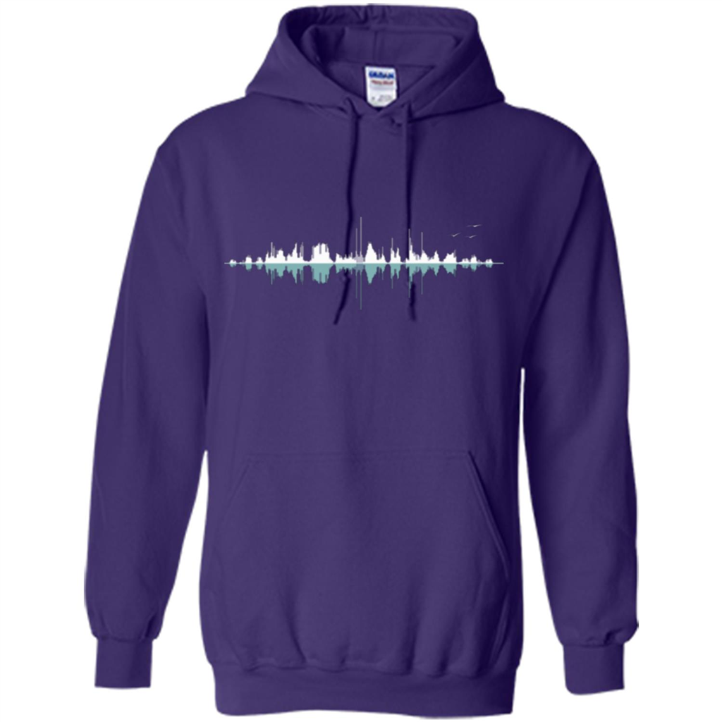 Music City T-shirt Purple