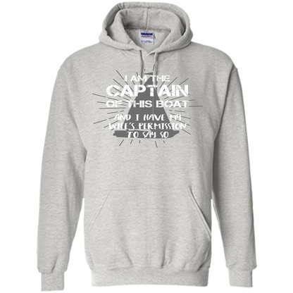 I Am The Captain Of This Boat Ash