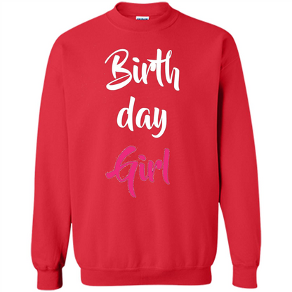 Birthday Girl T-shirt Pink Party Birthday T-shirt