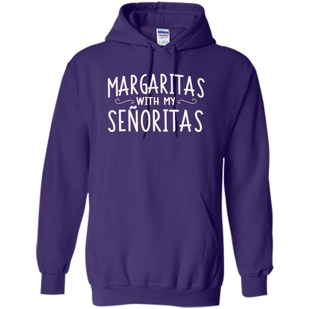 Margaritas With My Senoritas T-shirt Purple