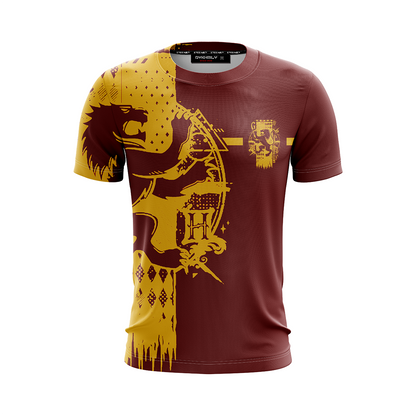 Quidditch Gryffindor Harry Potter New Look Unisex 3D T-shirt