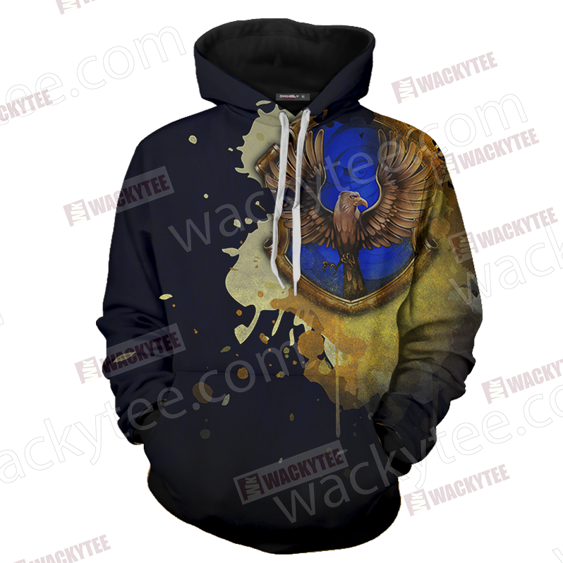 The Ravenclaw Eagle Hogwarts Harry Potter 3D Hoodie