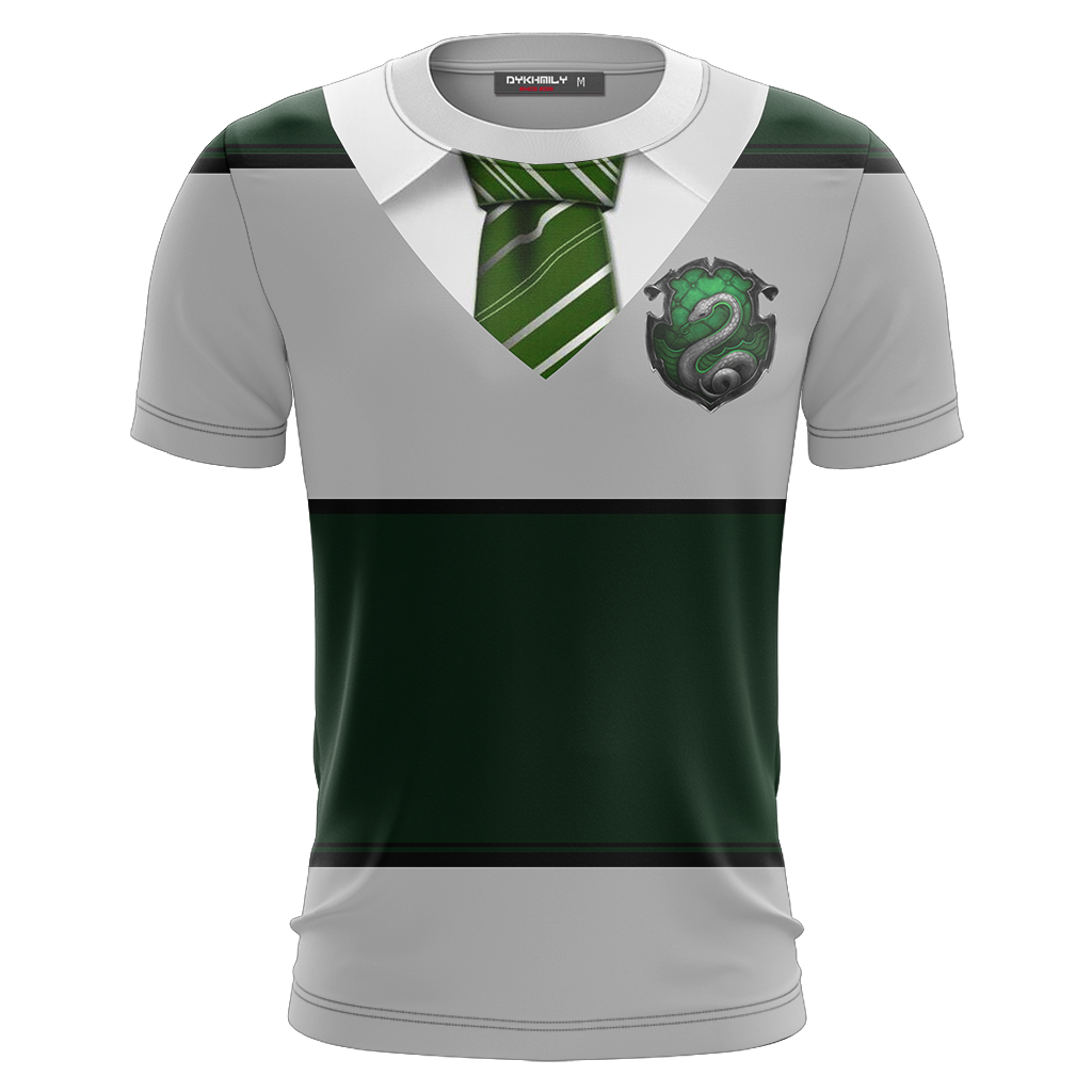 Striped Slytherin Harry Potter New Unisex 3D T-shirt