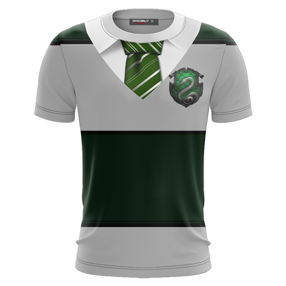 Striped Slytherin Harry Potter New Unisex 3D T-shirt