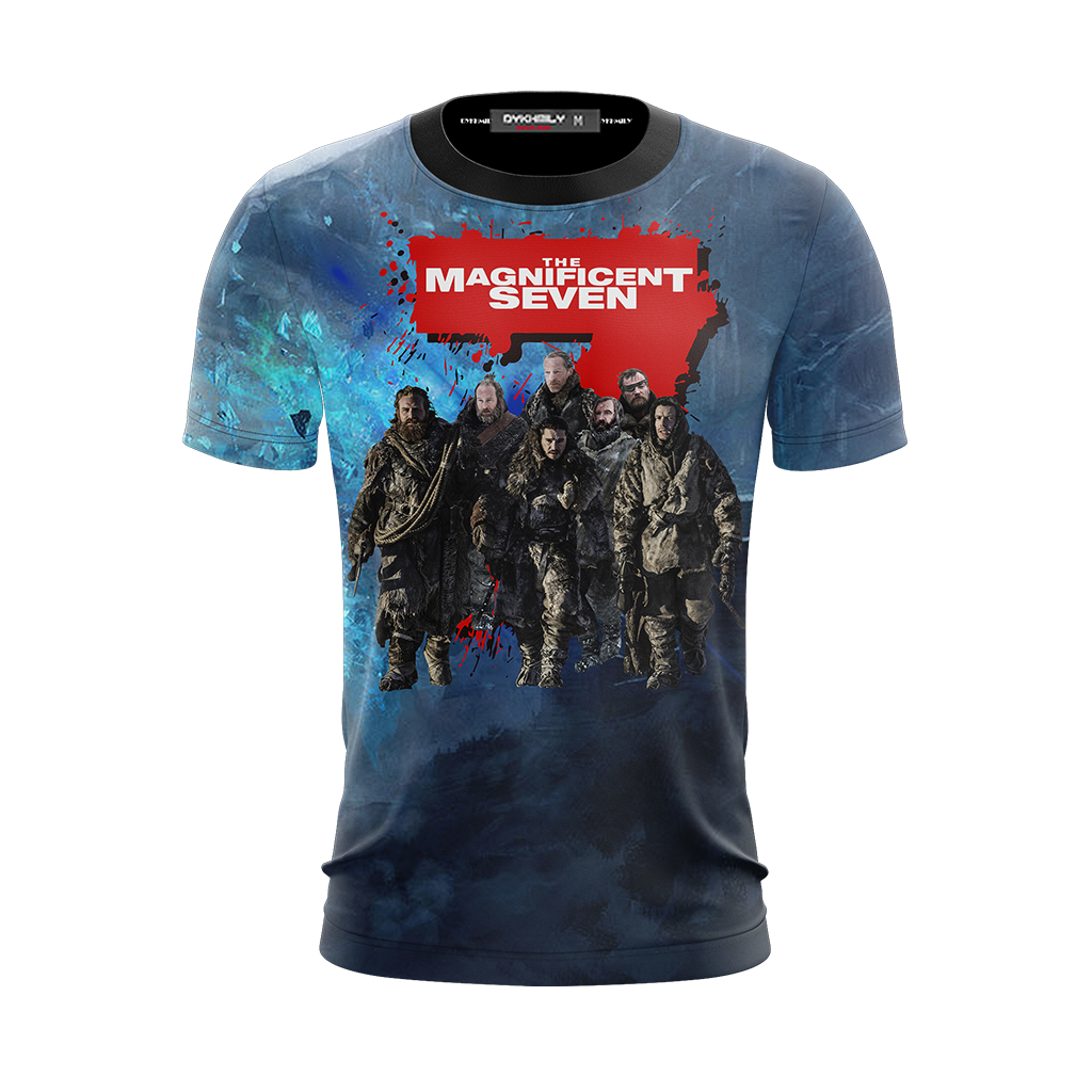 The Magnificent Seven Game Of Thrones Version Unisex 3D T-shirt