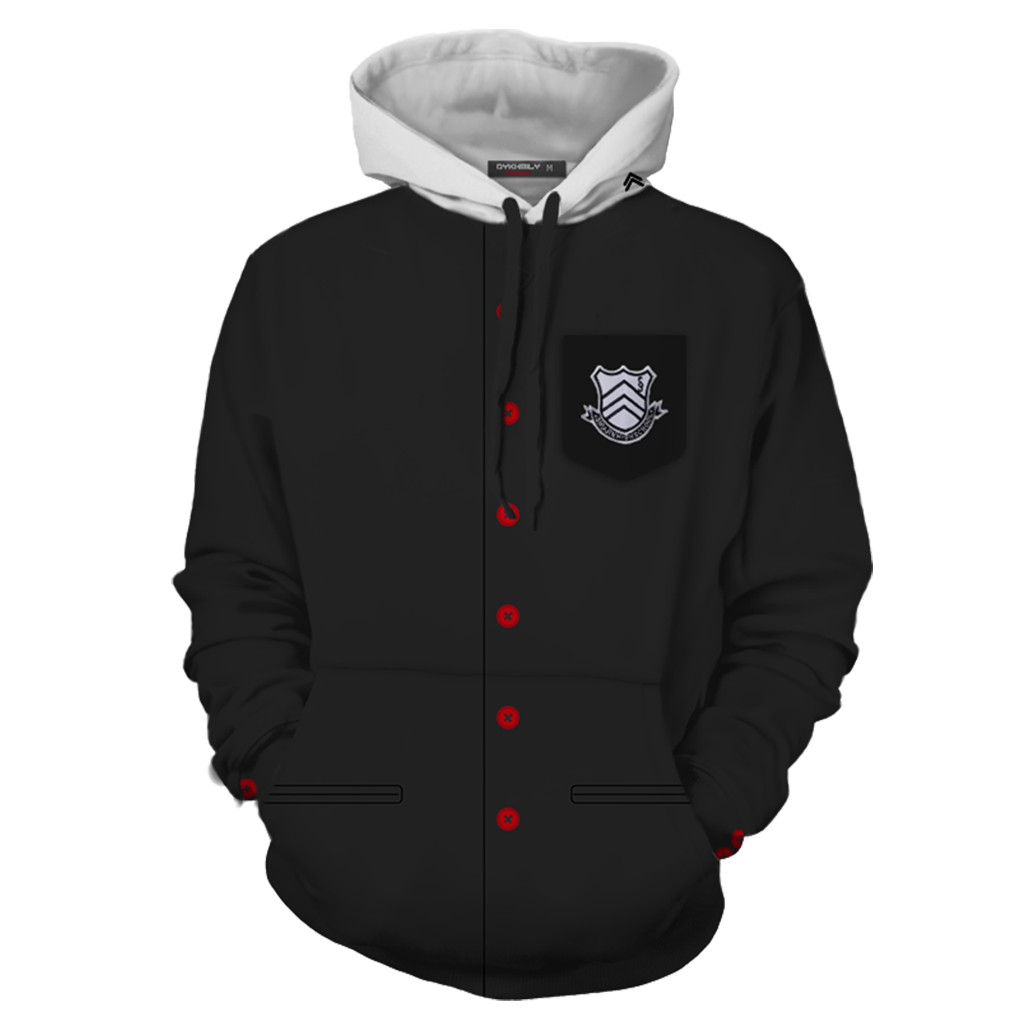 Persona 5 Akira Kurusu Cosplay 3D Hoodie