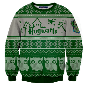 Slytherin Harry Potter Ugly Christmas 3D Sweater