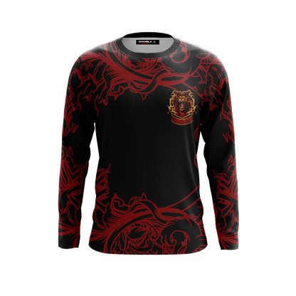 Brave Like A Gryffindor Harry Potter 3D Long Sleeve Shirt