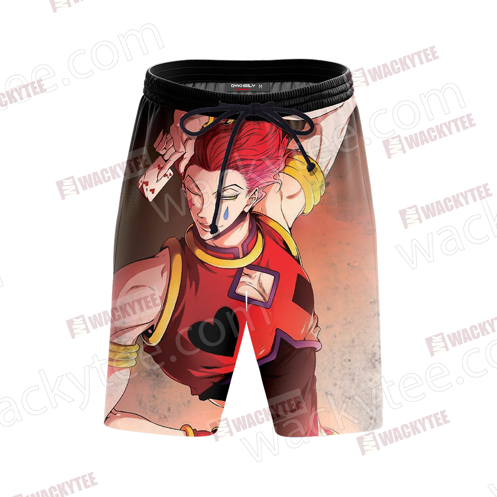 Hunter x Hunter Hisoka Morow Beach Shorts