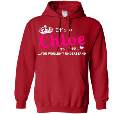 Chloe You Wouldn't Understand Birthday T-shirt Red