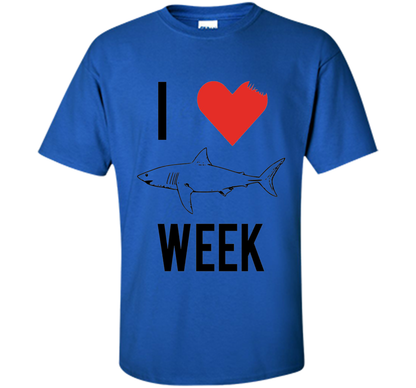 I Love Shark Shirt shirt Royal