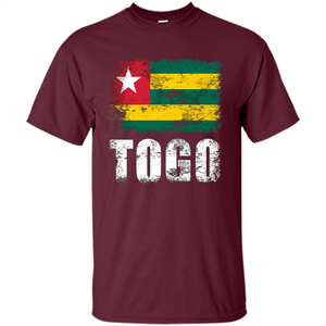 Togo Flag T-Shirt Togolese Republic T-shirt