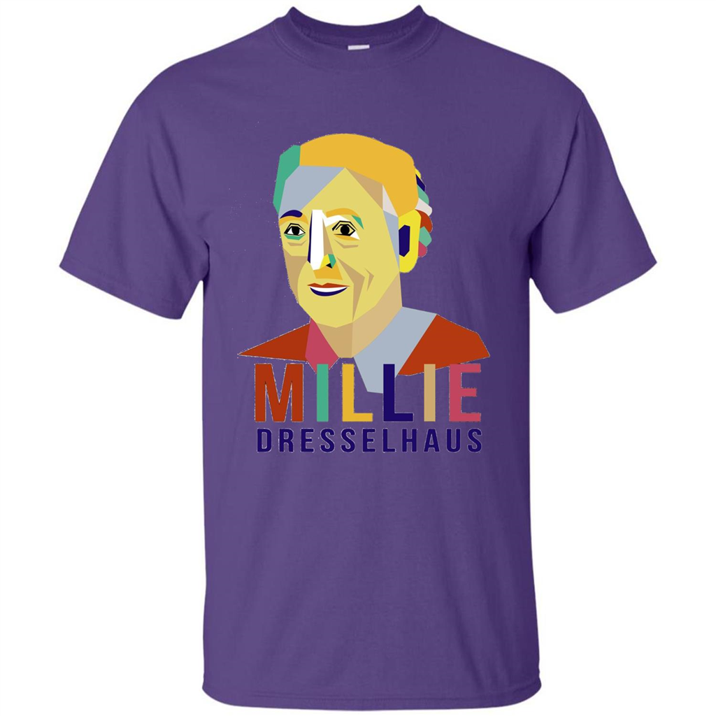 Mildred Dresselhaus - The Queen Of Carbon Science T-shirt Purple