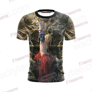 Fullmetal Alchemist Edward Elric Unisex 3D T-shirt