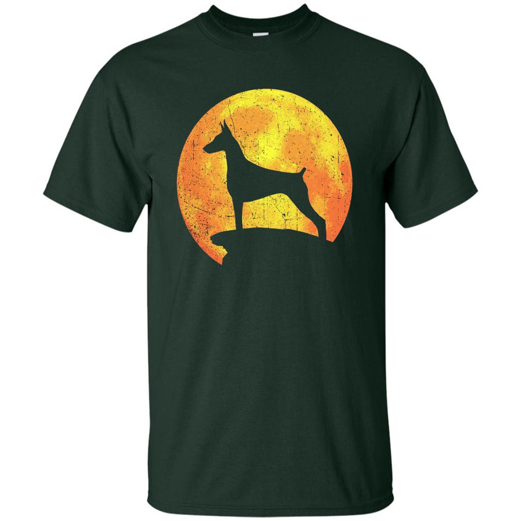 Dog Orange Halloween Costume T-shirt Forest Green