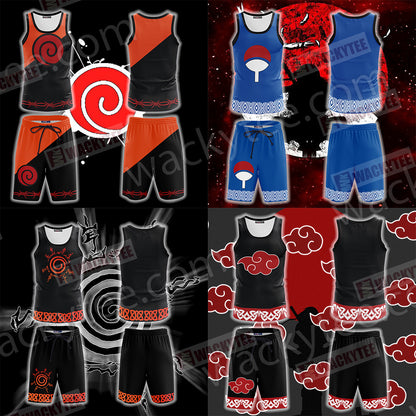 Naruto Akatsuki Symbol 3D Tank Top