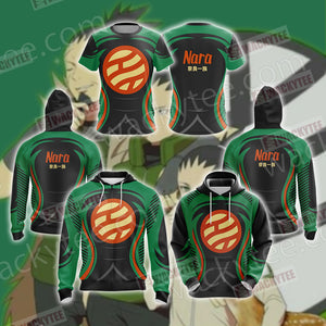 Naruto - Nara Clan Unisex 3D Hoodie