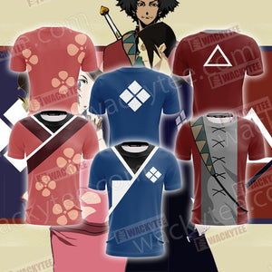 Samurai Champloo - Jin Unisex 3D T-shirt