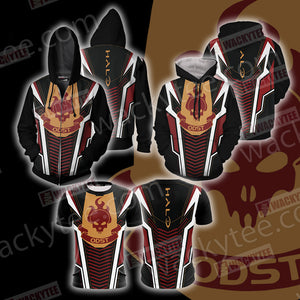 Halo - ODST New Version Unisex Zip Up Hoodie Jacket