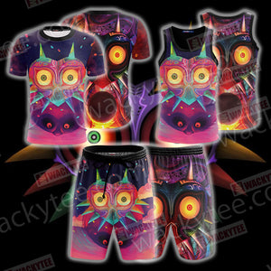 The Legend Of Zelda: Majora New Version 3D Beach Shorts