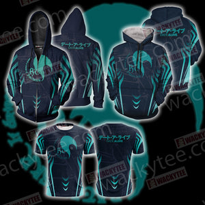 Date A Live Unisex Zip Up Hoodie Jacket