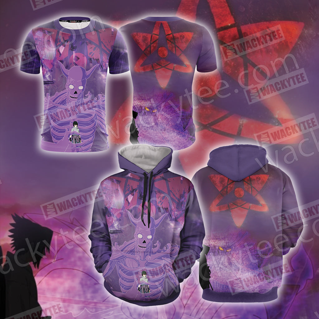 Naruto Susanoo's Sasuke Unisex 3D T-shirt