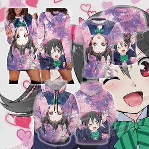 Love Live! School Idol Project Yazawa Niko 3D Hoodie Dress