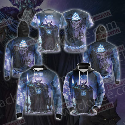 Odin - God Of War And Death Unisex 3D Hoodie
