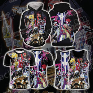 Power Rangers New Style Unisex 3D T-shirt