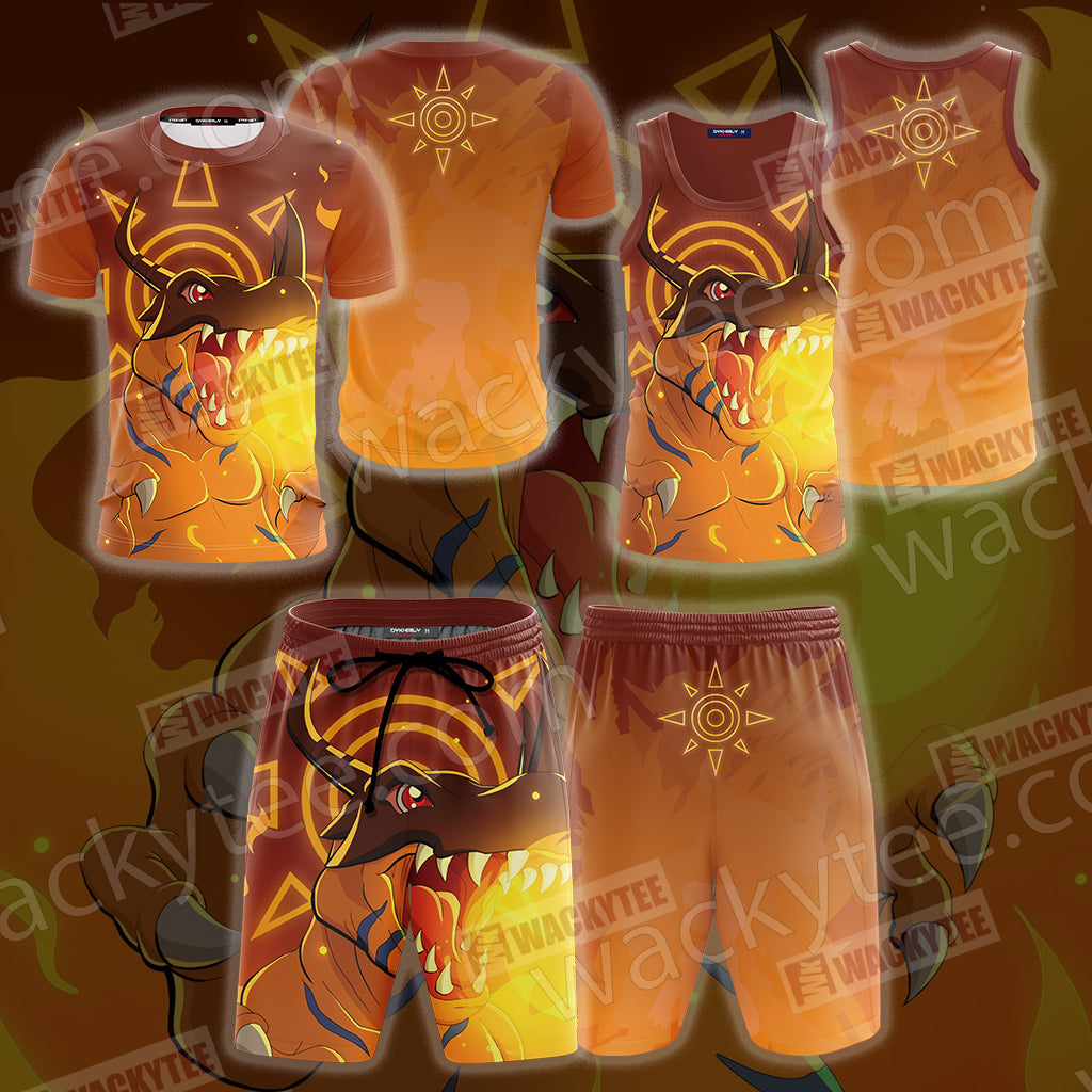 Digimon Greymon Jogging Pants