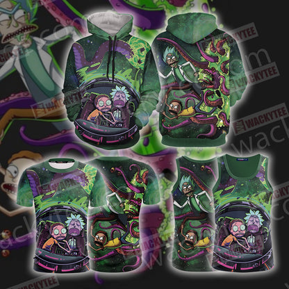 Rick and Morty Unisex 3D Tank Top