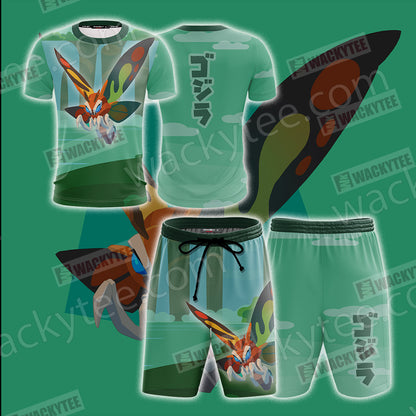 Godzilla King Of The Monsters Mothra New Style Unisex 3D T-shirt