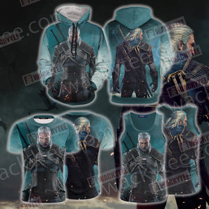 The Witcher: Wild Hunt Geralt of Rivia Unisex 3D T-shirt