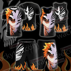 Bleach Ichigo Symbol Unisex 3D T-shirt